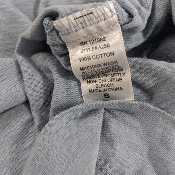 Tech Styles Sportswear Long Sleeve Tee Powder Blue - Picture 4 of 4